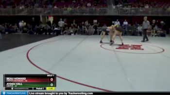 145 lbs Round 1 (3 Team) - Ayden Hall, Gretna vs Beau Howard, Lincoln Southeast