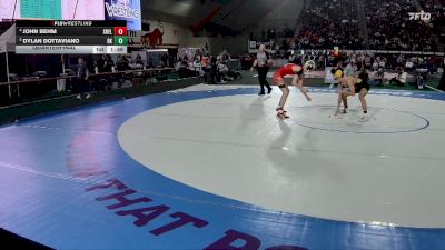 5A 113 lbs Quarterfinal - Dylan Dottaviano, Bishop Kelly vs John Behm, Shelley