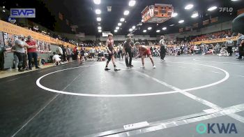 80/84 lbs Rr Rnd 4 - Jakoda Fisher, Weatherford Youth Wrestling vs Charles Shipman Jr, Geary Youth Wrestling