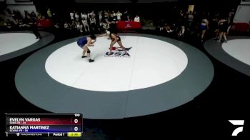 190 lbs Placement Matches (16 Team) - Evelyn Vargas, SJWA-FR vs Katianna Martinez, SCVWA-FR