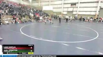 106 lbs Round 2 (4 Team) - Karl Ledbetter, Utah Black vs Lane Surplus, Warriors Of Christ