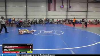 84 lbs Round 4 (6 Team) - Liam McGettigan, Maryland Gold vs Bryce Boyer, PA White