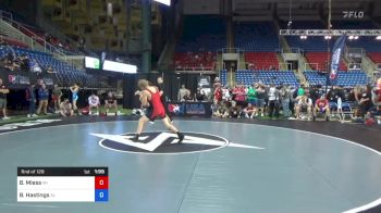 126 lbs Rnd Of 128 - Brody Miess, Wisconsin vs Bradley Hastings, Alabama