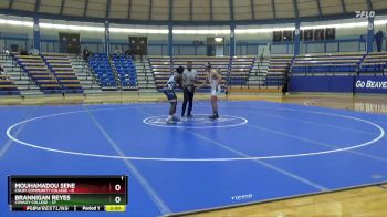 184 lbs Finals (2 Team) - Mouhamadou Sene, Colby Community College vs Brannigan Reyes, Cowley College