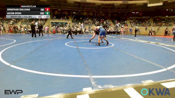 170 lbs Quarterfinal - Jonathan Sullivan, Claremore Wrestling Club vs Jacob Stith, Checotah Matcats