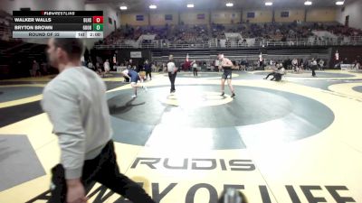 285 lbs Round Of 32 - Walker Walls, Bishop Lynch High School vs Bryton Brown, Good Counsel