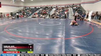 145 lbs Round 2 - Harlan Jack, Dripping Springs (Girls) vs Marli Denmark, Northwest Nelson (Girls)