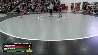 60 lbs Quarterfinal - Pierce Wilson, Victory vs Chasen Burke, STL Warrior