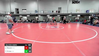 287 lbs Rr Rnd 2 - Jermaine Moxam, Pocono Mountain Regional Wrestling Academy vs Tyler Prince, Lion's Den Young Bucks