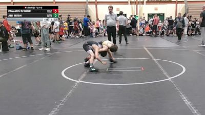 72 lbs Round 5 (8 Team) - Ari Bush, Revival Beast vs Edward Bishop, Virginia Patriots