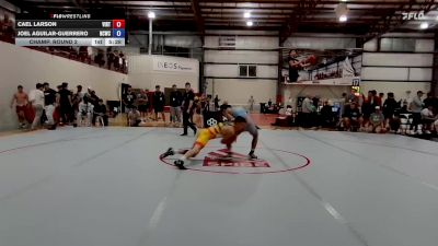 70 kg Champ. Round 2 - Cael Larson, Viking RTC vs Joel Aguilar-Guerrero, Northern Colorado Wrestling Club