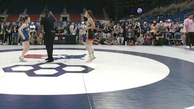 120 lbs 5th Place Match - Kaylyn Harrill, Nebraska vs Reagan Mathers, Arizona