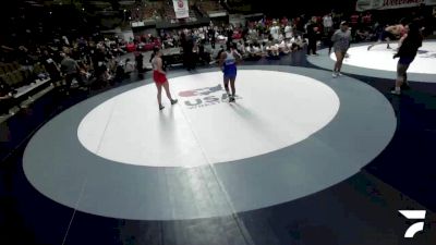 135 lbs Lillian Mattly, NAWA - North Area Wrestling Association vs Lexi Perez, SJWA - San Joaquin Wrestling Association