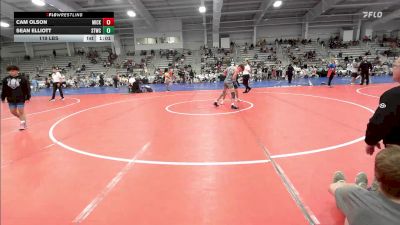 119 lbs Round Of 16 - Cam Olson, Micky's Maniacs Blue vs Sean Elliott, Shore Thing Surf