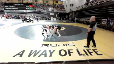 144 lbs Round Of 32 - Nate Foldes, Benedictine Prep vs Ray Fitzgerald, Malvern