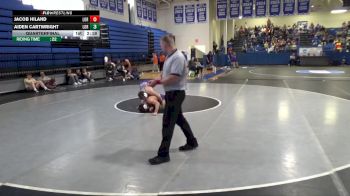 165 lbs Quarterfinal - Aiden Cartwright, Loras vs Jacob Hiland, Loras