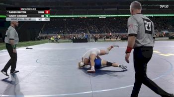 D3-190 lbs 5th Place Match - Caden Minton, Corunna vs Justin Crozier, Ida
