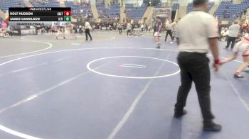 132 lbs Quarterfinal - Kolt Hudson, Hastings Wrestling Club vs James Danielson, Altitude Wrestling Club