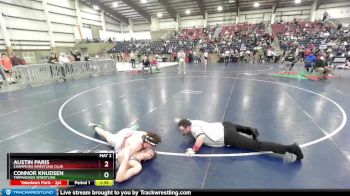 126 lbs Semifinal - Austin Paris, Champions Wrestling Club vs Connor Knudsen, Timpanogos Wrestling