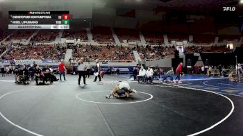 120-D4 Quarterfinal - Christopher Honyumptewa, Chinle High School vs Khel Lipumano, Yuma Catholic High School