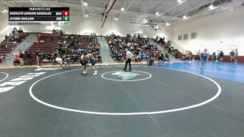 215 lbs Quarterfinal - Ayden Muller, Sheridan vs Rodolfo (Junior) Gonzalez, Natrona County