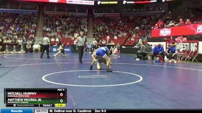 3A-120 lbs Cons. Round 4 - Matthew McCrea Jr., Bondurant-Farrar vs Mitchell Murphy, Dubuque Hempstead