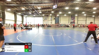 70 lbs Rr Rnd 3 - Hudson Judd, Revival Pink vs Colton Wiseman, Midwest Monsters