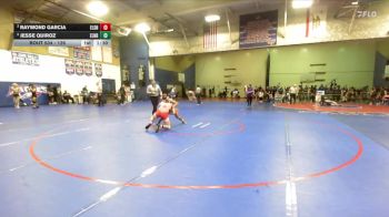 126 lbs Semifinal - Raymond Garcia, Elsinore vs Jesse Quiroz, Eleanor Roosevelt