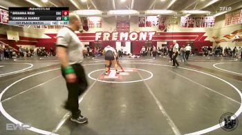 235 lbs 1st Place Match - Izabella Juarez, Adrian C Wilcox vs Brianna Reid, Chico