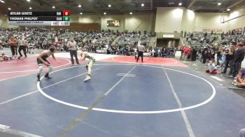 98 lbs Quarterfinal - Jetler Goetz, Run To Danger vs Thomas Philpot, Gladiator WC