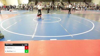 66-M2 lbs Semifinal - Connor Hannis, North Hunterdon, NJ vs Kieran McEllen, Dragon Rtc