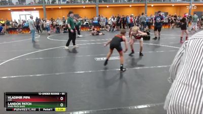 95 lbs Quarterfinal - Landon Patch, Hard Rock Rams vs Vladimir Pipa, C2X