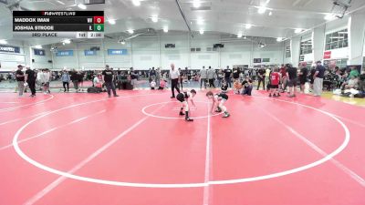 J-70 lbs 3rd Place - Maddox Iman, WV vs Joshua Strode, IL