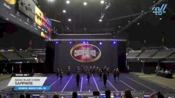 Bama Blaze Cheer - Sapphire [2025 L4 Senior Coed - D2 Day 1] 2025 Cheer Power Nashville Showdown