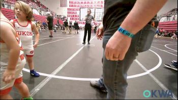 43 lbs Consolation - Rowdy Ward, Lexington Wrestling Club vs Axton Marvin, Yukon Wrestling Academy