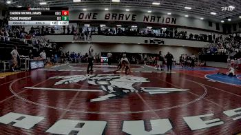 175 lbs Round 1 (16 Team) - Cade Parent, St Francis School vs CADEN MCWILLIAMS, Commerce Hs