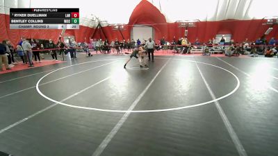 14U Boys - 105 lbs Champ. Round 2 - Jared Peters, Pulaski Wrestling Club vs Logan Canon, Wisconsin