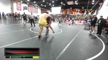 285 lbs Quarterfinal - Mason Oliva, Santa Monica vs Andrew Hernandez, Cajon