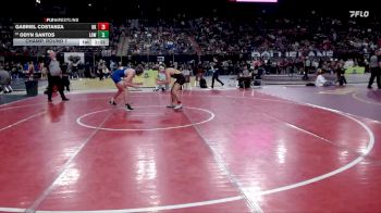 150 lbs Champ. Round 1 - Gabriel Costanza, Bishop Kelly vs Odyn Santos, Lowry