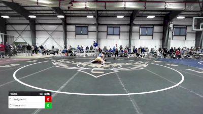 165 lbs Round Of 16 - Cooper Lavigne, Rhode Island College vs Cameron Hines, Western New England