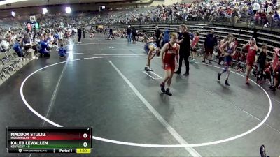 95 lbs Finals (8 Team) - Kaleb LeWallen, Kentucky vs Maddox Stultz, Indiana Blue