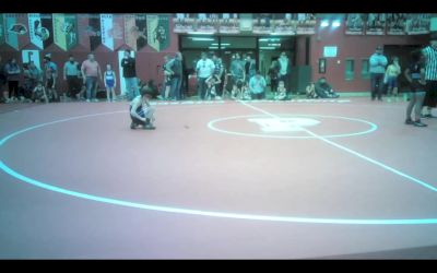 10U - 59-61 Champ. Round 2 - Isabella Hallahan, Mishawaka Wrestling Club vs Seth Shell, Warpath Wrestling Club