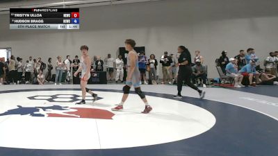 62 kg 5th Place Match - Tristyn Ulloa, NB Elite Wrestling Club vs Hudson Bragg, Bear Cave Wrestling Club