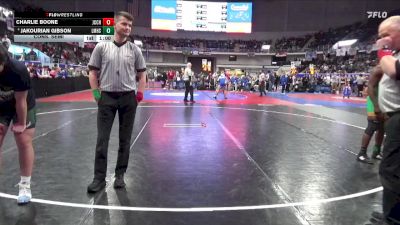 5A 215 lbs Cons. Semi - Jakourian Gibson, Leflore Magnet High School vs Charlie Boone, John Carroll Catholic HS