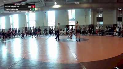 138 lbs Quarterfinal - Zack Hudson, VA Elite vs Zane Knowles, Midlothian Miners Wrestling Club