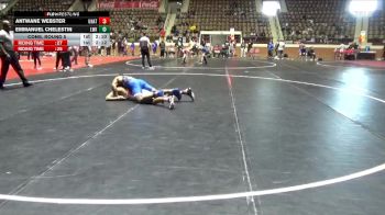 157 lbs Cons. Round 5 - Emmanuel Chelestin, Lindsey Wilson (Ky.) vs Antwane Webster, Unattached