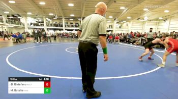 120 lbs Final - Dante Distefano, Waltham vs Matthew Botello, Hingham