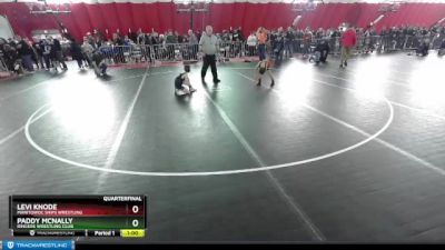 67 lbs Quarterfinal - Levi Knode, Manitowoc Ships Wrestling vs Paddy McNally, Ringers Wrestling Club