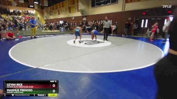 86 lbs Round 2 - Azyah Rice, Inland Elite Wrestling Club vs Maximus Fregoso, Swarm Wrestling