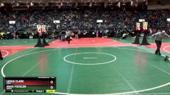 110 lbs Semifinal - Knox Fockler, WEWA vs Lexus Clark, CFEA